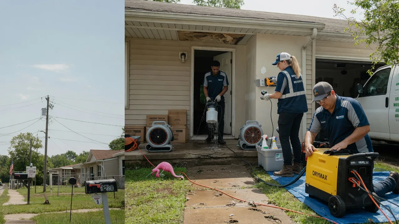 Storm Damage Water Removal in Rossville, KS near me